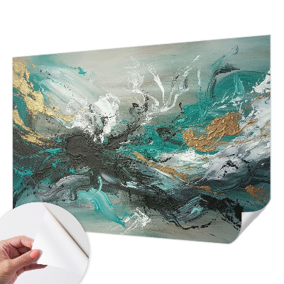 3D fototapetas sienoms su meniniu sūkurio motyvu