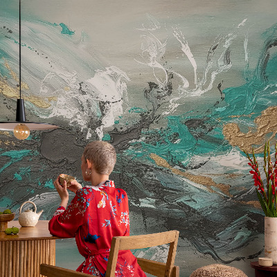 3D fototapetas sienoms Kunstnerisk virvel