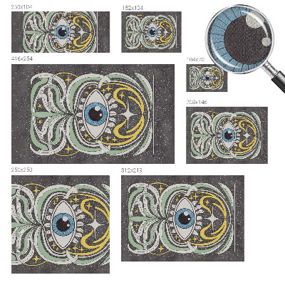 Fototapetas vaikams Simetrinis øje