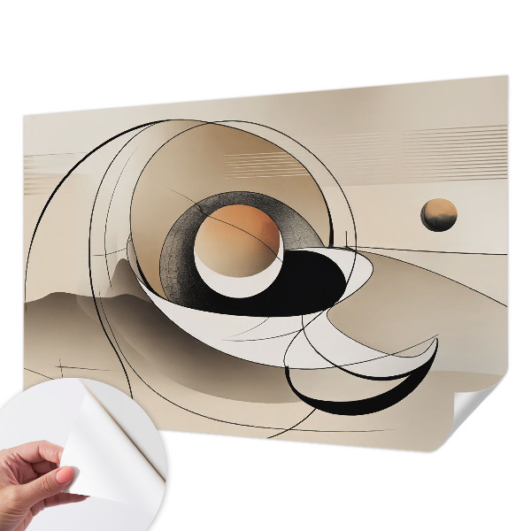 Fototapetas vaiko kambariui Harmoninė abstrakcija