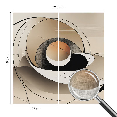 Fototapetas vaiko kambariui Harmoninė abstrakcija