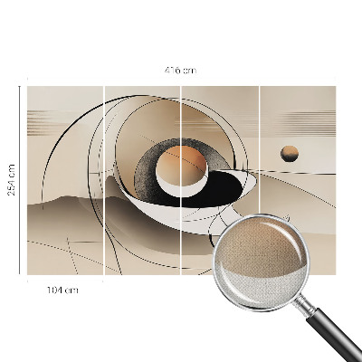 Fototapetas vaiko kambariui Harmoninė abstrakcija