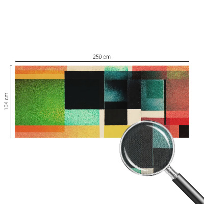 3D fototapetas sienoms su geometrine abstrakcija