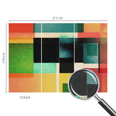 3D fototapetas sienoms Geometrinė abstrakcija