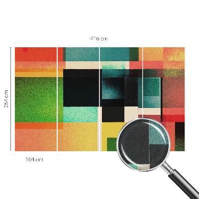 3D fototapetas sienoms Geometrinė abstrakcija