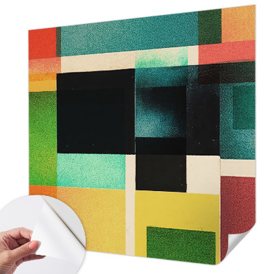 3D fototapetas sienoms su geometrine abstrakcija