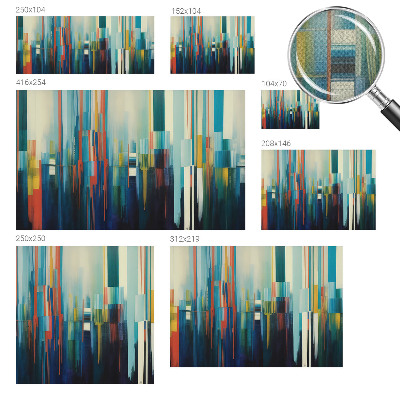 3D fototapetas Abstraktūs sruogeliai