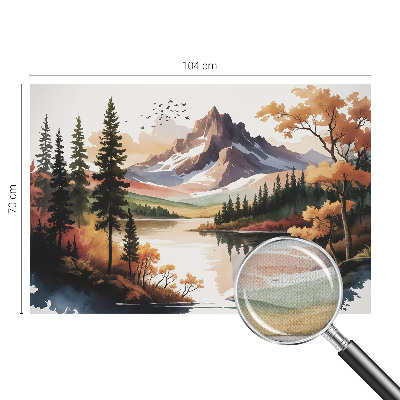 Fototapetas vaiko kambariui Bjerg epterår