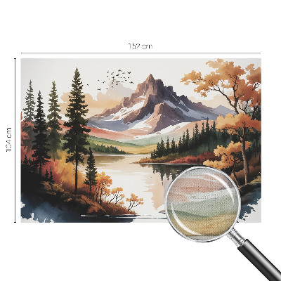 Fototapetas vaiko kambariui Bjerg epterår