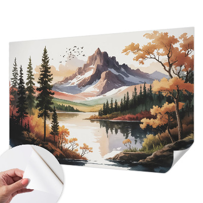 Fototapetas vaiko kambariui Bjerg epterår