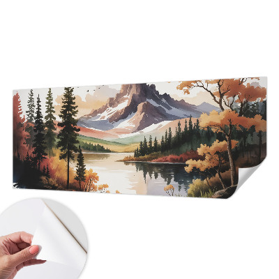 Fototapetas vaiko kambariui Bjerg epterår