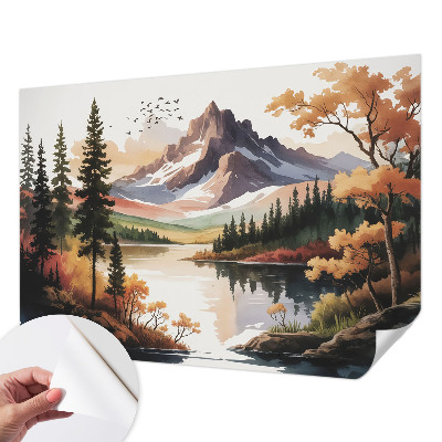 Fototapetas vaiko kambariui Bjerg epterår