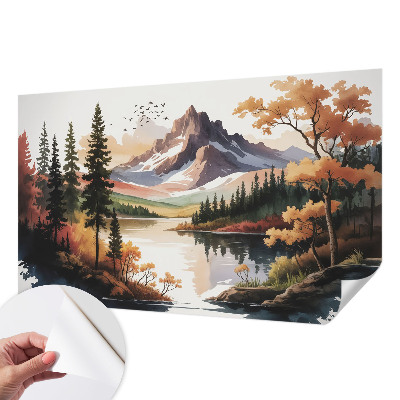 Fototapetas vaiko kambariui Bjerg epterår