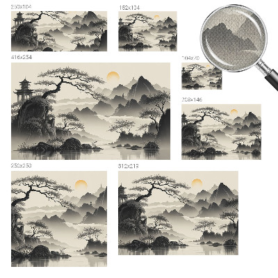 Fototapetas vaikams Østligt landskab