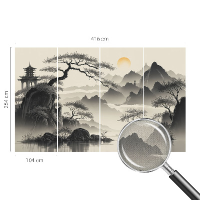 Fototapetas vaikams Østligt landskab