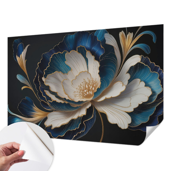 Fototapetai Blomstermønster