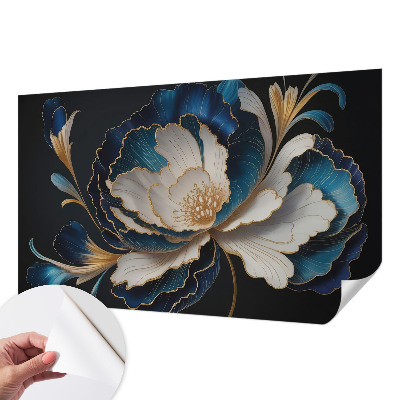 Fototapetai Blomstermønster