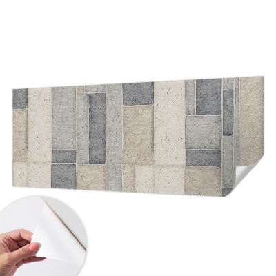 Savaime lipnus fototapetas su geometrine mozaika