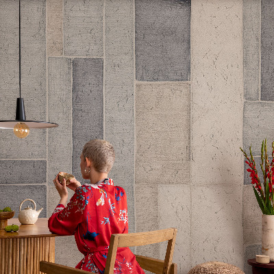 Savaime lipnus fototapetas Geometrinė mozaika