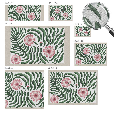 3D fototapetas sienoms su Blomsterio peiliuku dizaino motyvu