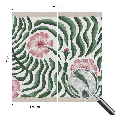 3D fototapetas sienoms su Blomsterio peiliuku dizaino motyvu