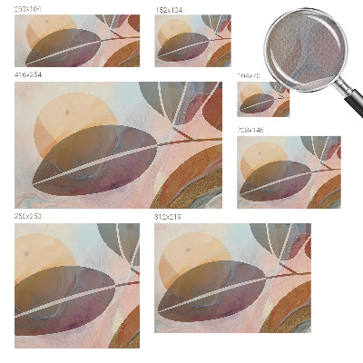 Savaime lipnus fototapetas Harmonikos peilis