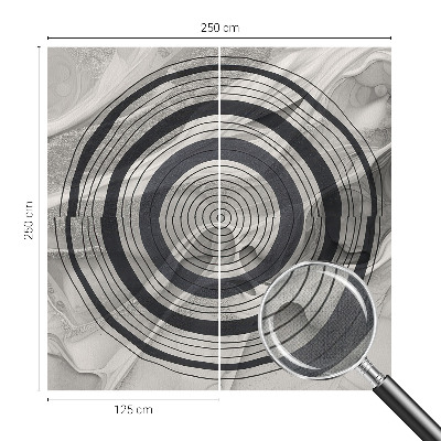 3D fototapetas Grasų ratas