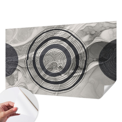 3D fototapetas su grąžo rato motyvu