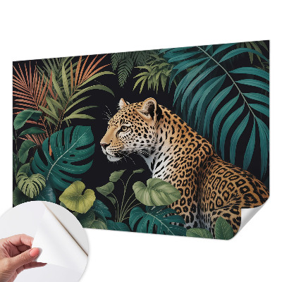 Fototapetas vaikams su egzotiniu leopardo motyvu