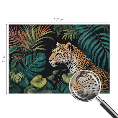 Fototapetas vaikams su egzotiniu leopardo motyvu
