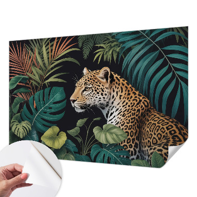 Fototapetas vaikams su egzotiniu leopardo motyvu