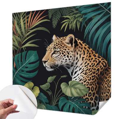 Fototapetas vaikams su egzotiniu leopardo motyvu