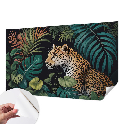 Fototapetas vaikams su egzotiniu leopardo motyvu