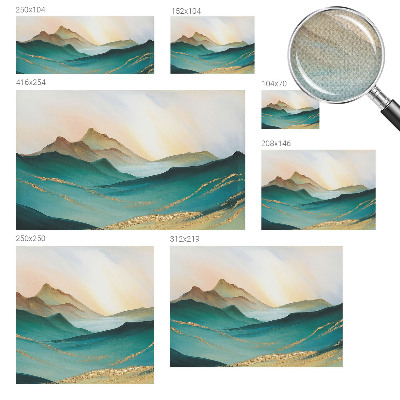 3D fototapetas su Fredeligto kraštovaizdžio motyvu
