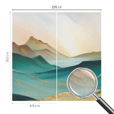 3D fototapetas su Fredeligto kraštovaizdžio motyvu