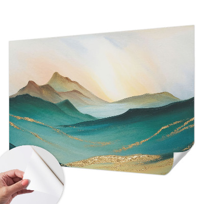 3D fototapetas su Fredeligto kraštovaizdžio motyvu