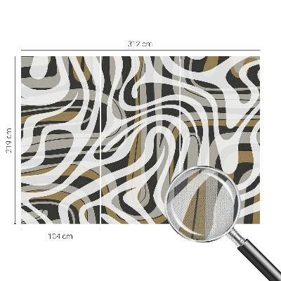 3D fototapetas sienoms Abstraktios linijos