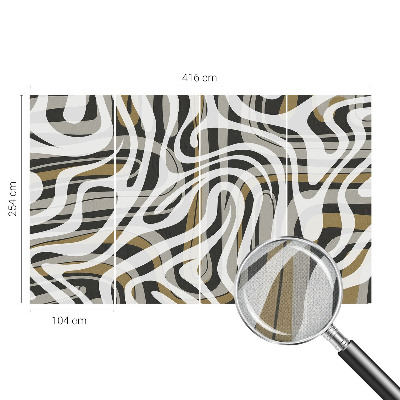 3D fototapetas sienoms Abstraktios linijos