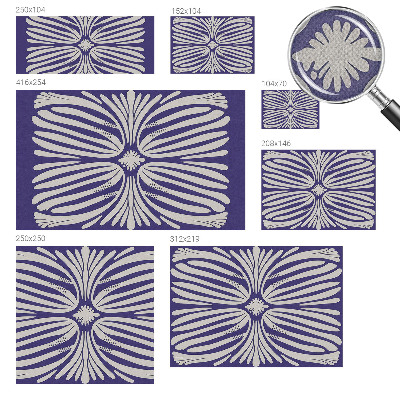 Savaime lipnus fototapetas Blomstersymetri