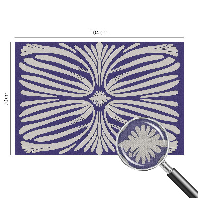 Savaime lipnus fototapetas Blomstersymetri