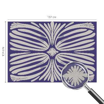 Savaime lipnus fototapetas Blomstersymetri