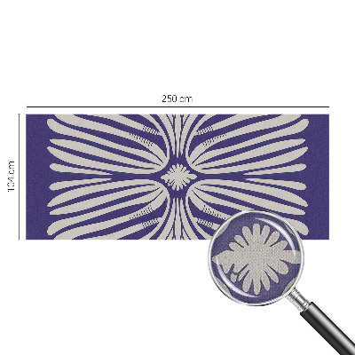 Savaime lipnus fototapetas Blomstersymetri