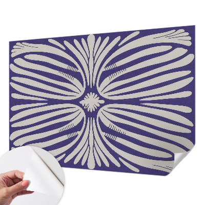 Savaime lipnus fototapetas Blomstersymetri