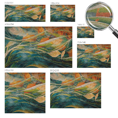 Tapetai Rudens kraštovaizdis