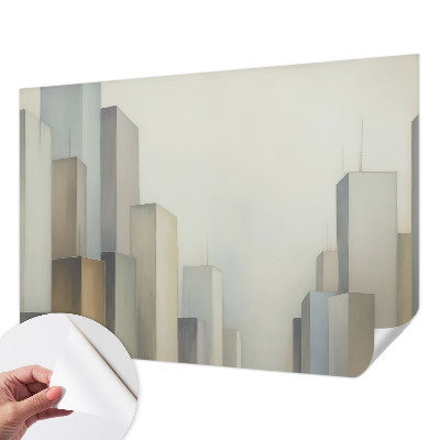 Fototapetai su miesto dangoraižių motyvu