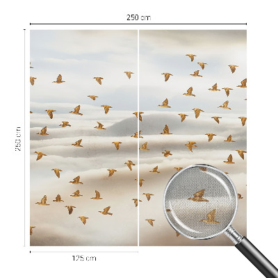 3D fototapetas sienoms su motyvu „Fugle i flugt“