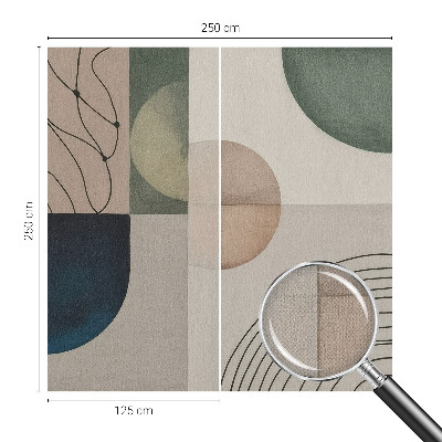 Fototapetas vaiko kambariui Geometrinis formuotojas