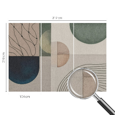 Fototapetas vaiko kambariui Geometrinis formuotojas