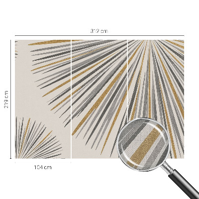 Savaime lipnus fototapetas Geometriniai viktorinos