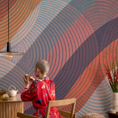 3D fototapetas sienoms Spalvingi bulgarai